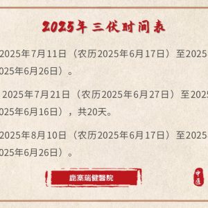 三伏贴