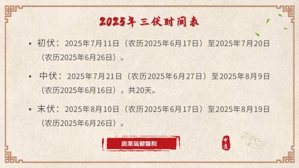 三伏贴